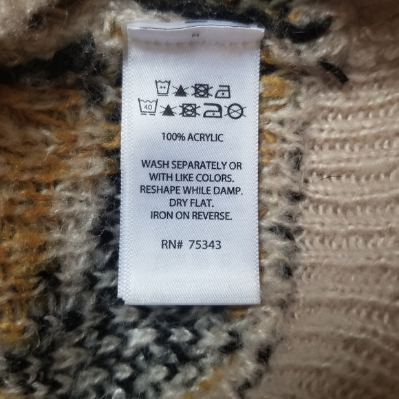 Silverflint size medium animal print sweater - Picture 4 of 4